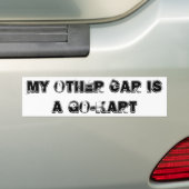 Mijn andere auto is een Go-Kart Bumpersticker (Op auto)
