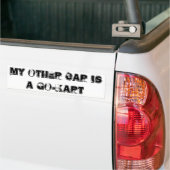 Mijn andere auto is een Go-Kart Bumpersticker (Op Truck)