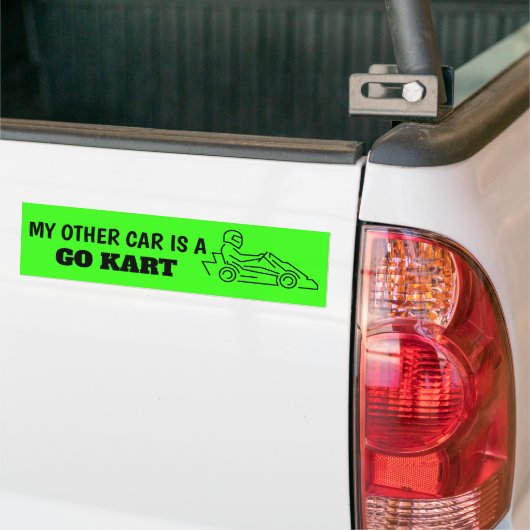 Mijn andere auto is een Go Kart Sticker (Op Truck)
