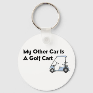 Mijn andere auto is een Golf Cart Sleutelhanger