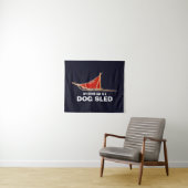 Mijn andere auto is een hond die is geslagen wandkleed (In Situ (horizontaal))