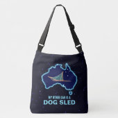 Mijn andere auto is een hond die naar Australië is Crossbody Tas (Voorkant)