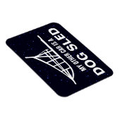 Mijn Andere Auto Is Een Hondenslee Magneet (Rechterzijde)