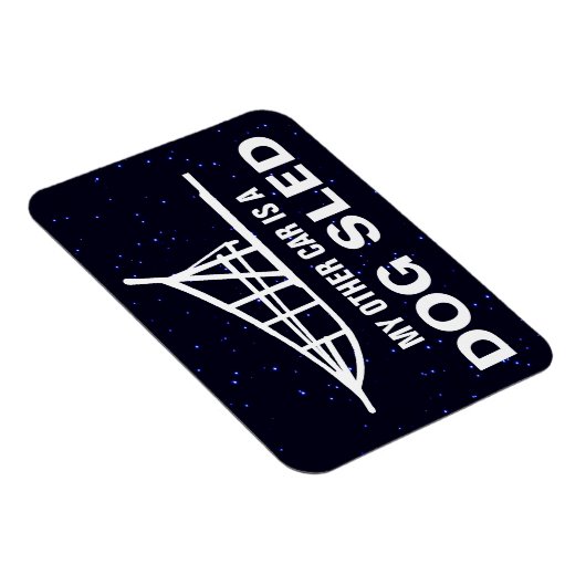 Mijn Andere Auto Is Een Hondenslee Magneet (Rechterzijde)