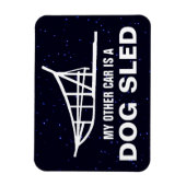 Mijn Andere Auto Is Een Hondenslee Magneet (Verticaal)