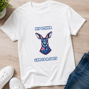 Mijn Andere Auto Is Een Joey Grappige Kangoeroelie T-shirt