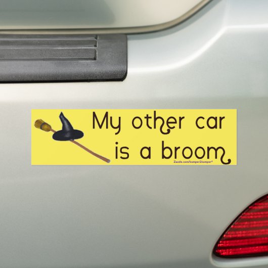 Mijn andere auto is een kamer bumpersticker (Op auto)