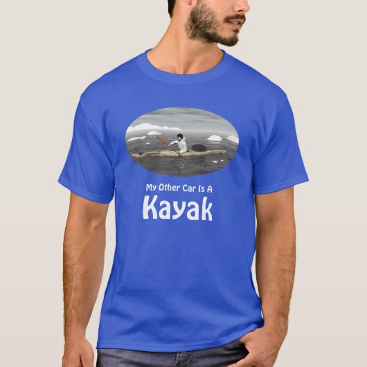 Mijn andere auto is een Kayak T-shirt (Voorkant)