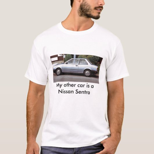 Mijn andere auto is een Nissan Sans T-shirt (Voorkant)