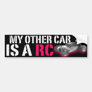 Mijn andere auto is een RC Bumpersticker