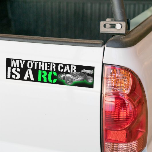 Mijn andere auto is een RC Bumpersticker (Op Truck)
