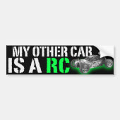 Mijn andere auto is een RC Bumpersticker (Voorkant)