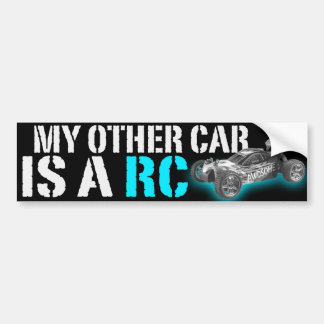 Mijn andere auto is een RC Bumpersticker
