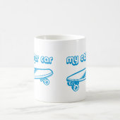 Mijn andere auto is een Skateboard Mok (Center)