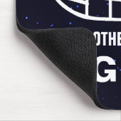 Mijn andere auto is een slede. muismat (Hoek)