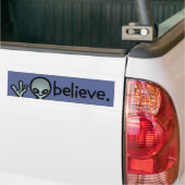 mijn andere auto is een ufo . bumpersticker (Op Truck)