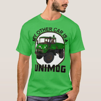 Mijn andere auto is een Unimog Green T-shirt
