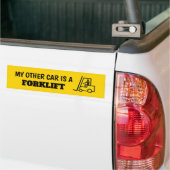 Mijn andere auto is een vorkheftruck Sticker (Op Truck)