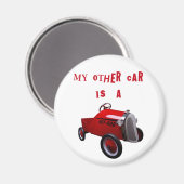 Mijn andere auto is een warme weg magneet (Voorkant / Achterkant)