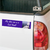 Mijn andere auto is een zeilboot! bumpersticker (Op Truck)
