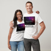 Mijn andere auto vernietigt Planeten T-shirt (Unisex)