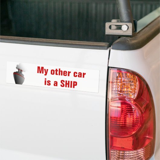 Mijn andere autobumper sticker (Op Truck)