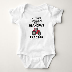 Mijn Andere Autostoel Staat Op De Tractor Van Mijn Romper