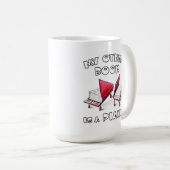 Mijn andere boek is een piano, voor toetsenist koffiemok (Voorkant rechts)