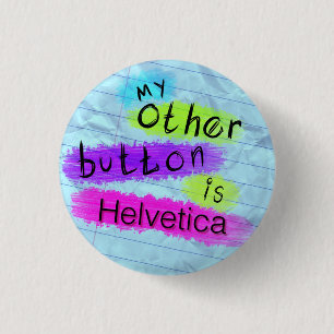 Mijn andere Button is Helvetica
