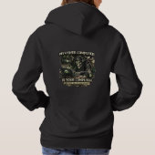 Mijn Andere Computer Is Jouw Computer Grappige IT Hoodie (Achterkant)
