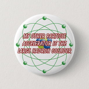 Mijn andere deeltjesversneller-badge ronde button 5,7 cm