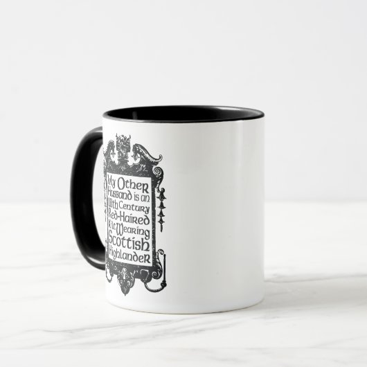 Mijn andere echtgenoot - Highlander Mok (Voorkant links)