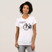 mijn andere fiets is een fiets t-shirt (Voorkant volledig)
