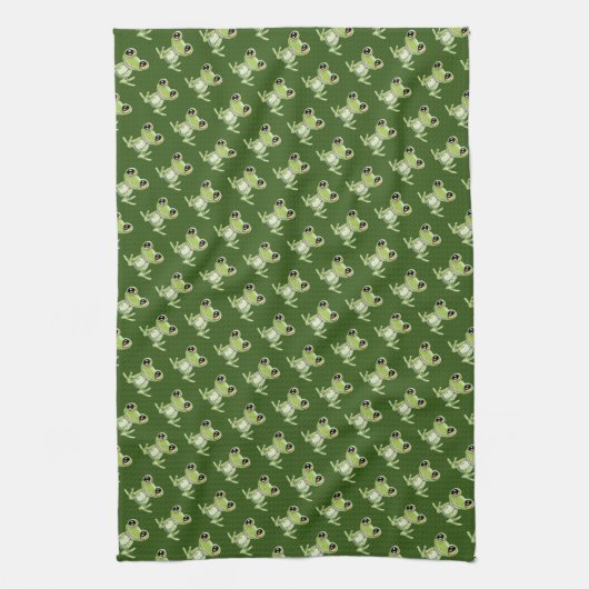 Mijn andere groene keukenhanddoek (Verticaal)
