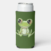 Mijn andere groene kikkervis Friend Seltzer Koelbo Seltzer Blikjeskoeler (Seltzer Achterkant)