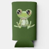 Mijn andere groene kikkervis Friend Seltzer Koelbo Seltzer Blikjeskoeler (Achterkant)