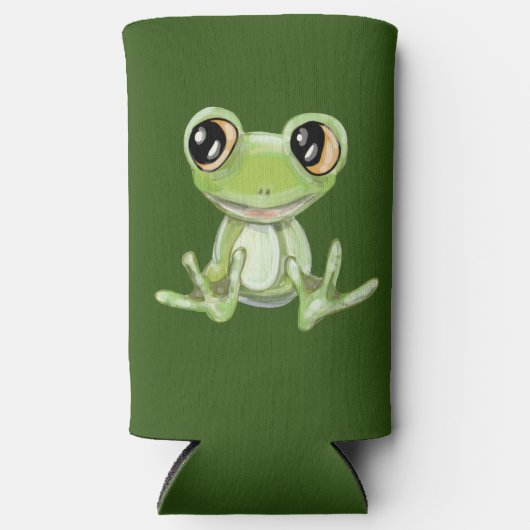 Mijn andere groene kikkervis Friend Seltzer Koelbo Seltzer Blikjeskoeler (Voorkant)