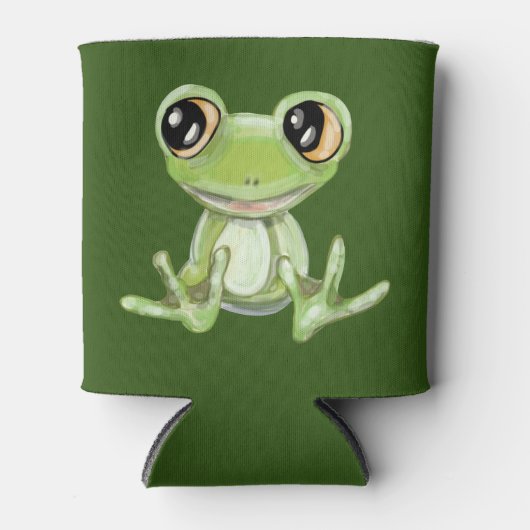 Mijn andere groene kikkervis-Koelbox Blikjeskoeler (Voorkant)