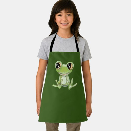 Mijn andere groene kikkervis Schort (Insitu)