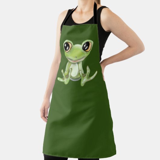 Mijn andere groene kikkervis Schort (Insitu)