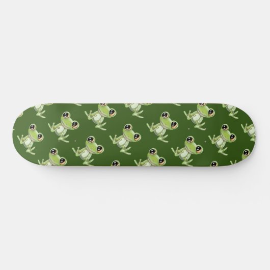 Mijn andere groene kikkervis-skateboard persoonlijk skateboard (Horizontaal)