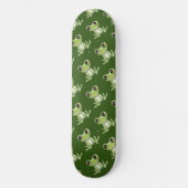 Mijn andere groene kikkervis-skateboard persoonlijk skateboard (Voorkant)