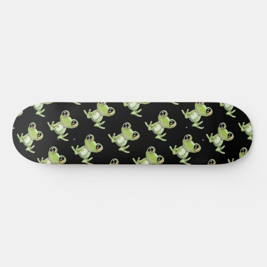 Mijn andere groene kikkervis-skateboard persoonlijk skateboard (Horizontaal)