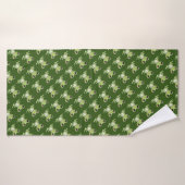 Mijn andere groene kikkervishanddoek badhanddoek (Badhanddoek)