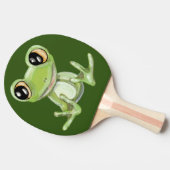 Mijn andere groene kikkikkikkervriend ping Pong Pa Tafeltennisbatje (Zijkant)