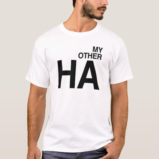 MIJN ANDERE HALF-SHIRT -.png T-shirt (Voorkant)