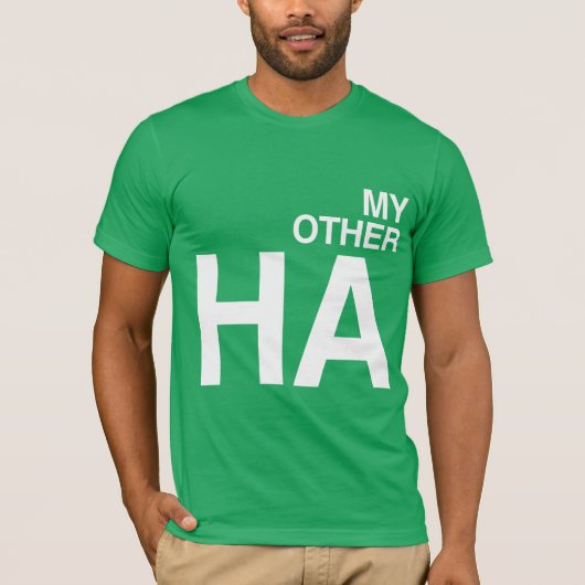 MIJN ANDERE HALF-SHIRT - WITTE -.png T-shirt (Voorkant)