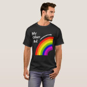 Mijn andere halve regenboog die recht op T-Shirt p (Voorkant volledig)