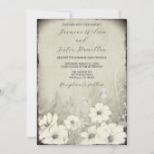 Mijn andere halve vlinder Wildflower bruiloft Kaart (Voorkant)