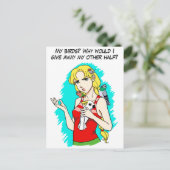 Mijn andere helft briefkaart (Staand voorkant)